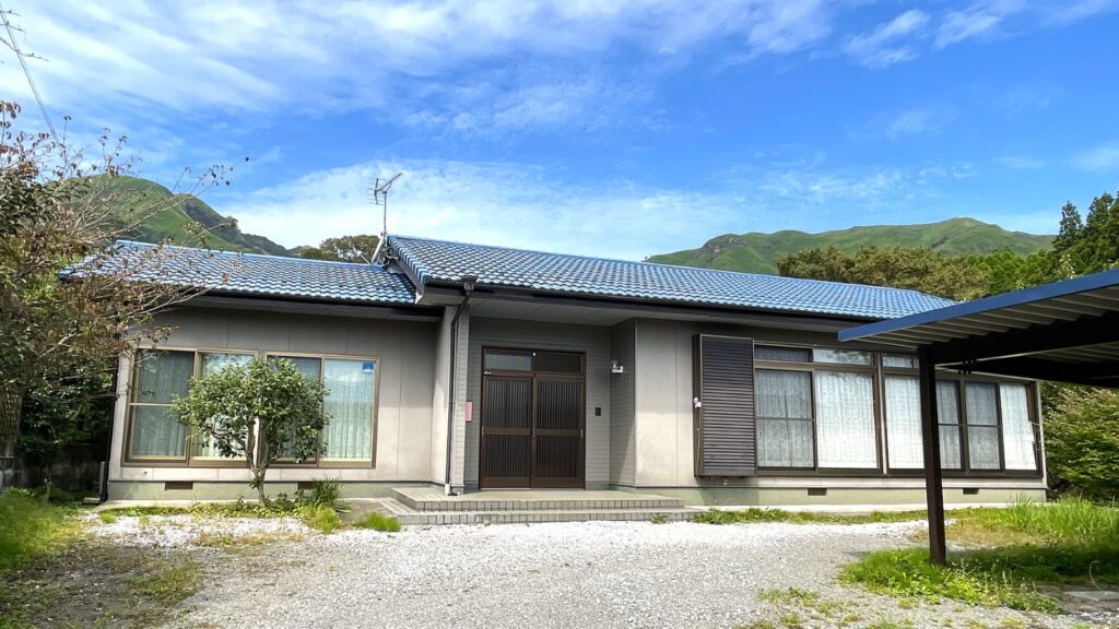【売買】北外輪山の麓から阿蘇山を望む、敷地224坪の2LDK
